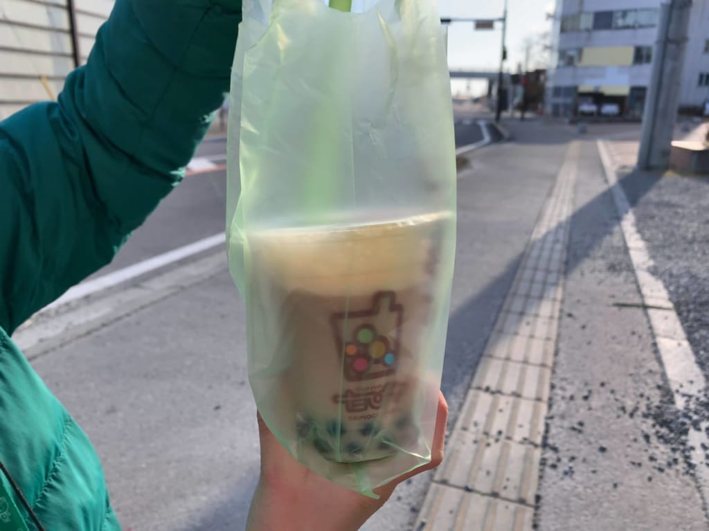 たぴヤのタピオカミルクティー