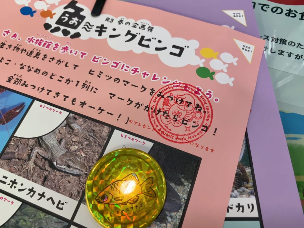 なかがわ水遊園魚(うお)～キングビンゴ4