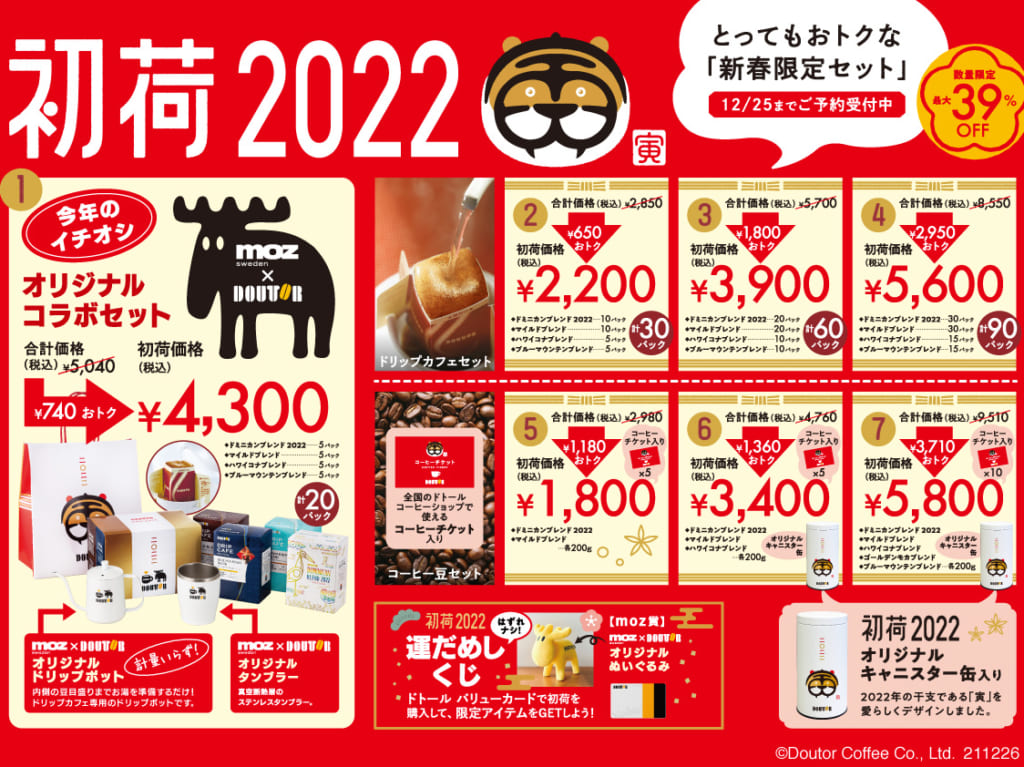 ドトール福袋2022-01