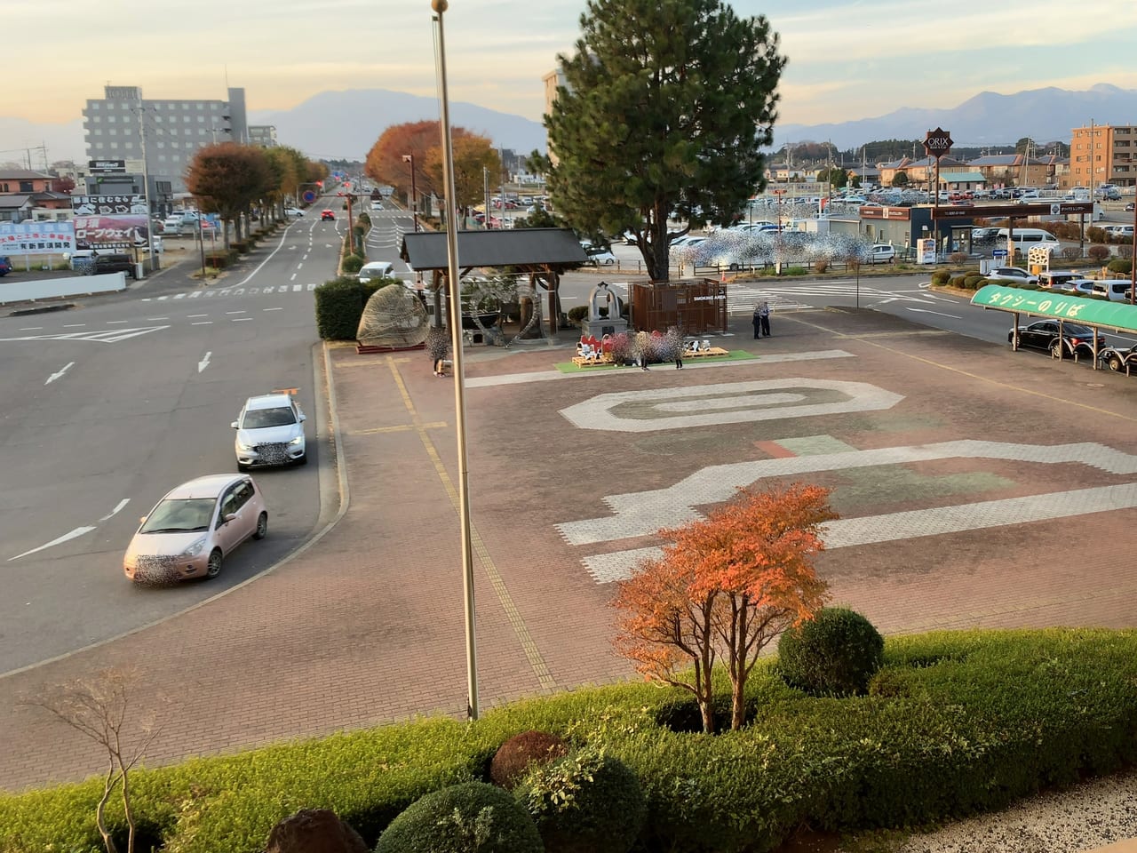 那須塩原駅西口広場