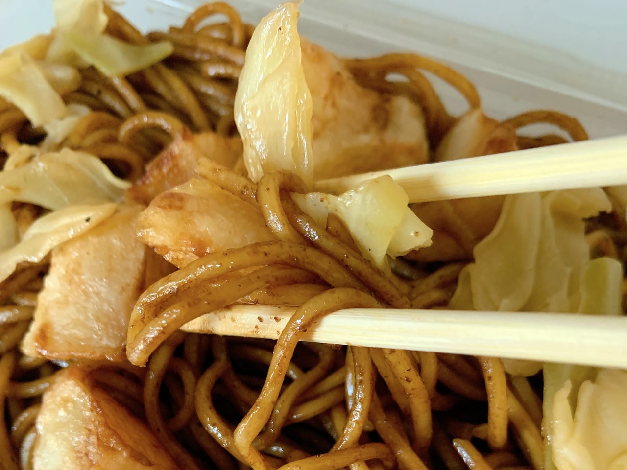 栃木県産小麦麺のポテト入り焼そば09