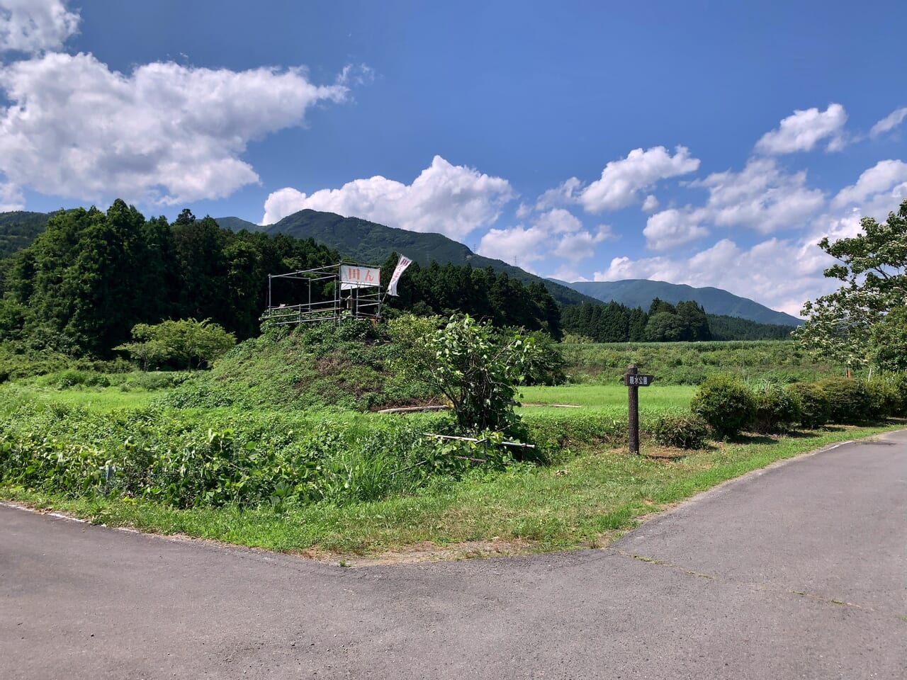 田んぼアート塩原会場2024-05