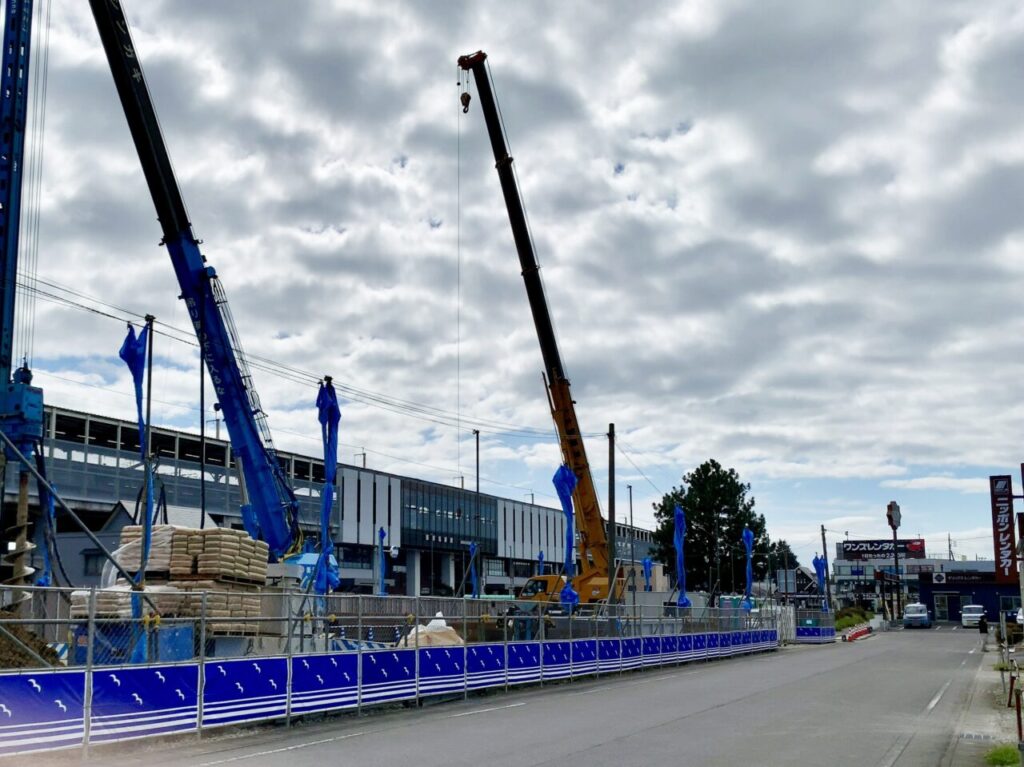 東横インかもしれない建物建設中05