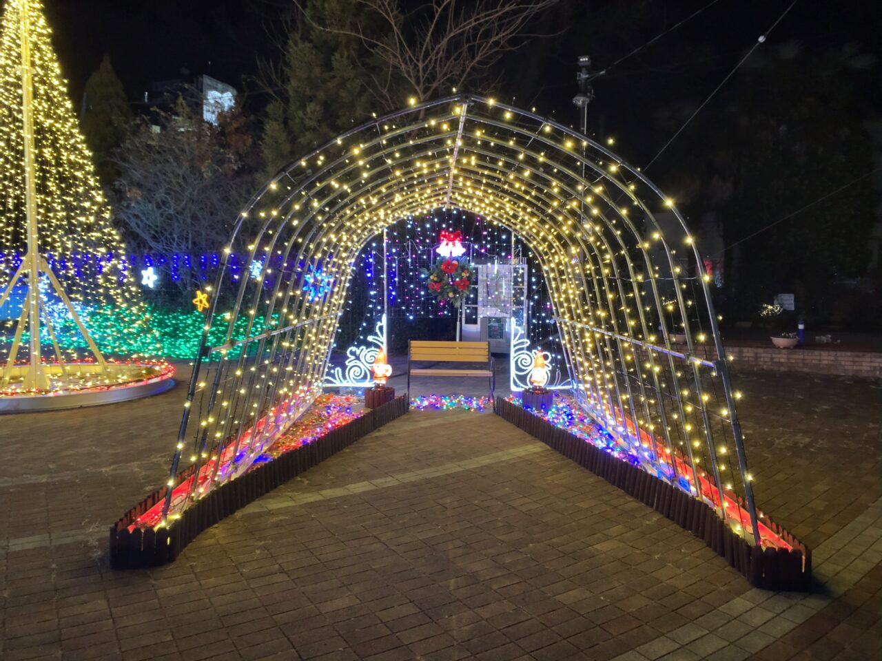 西那須野駅イルミ2024-02