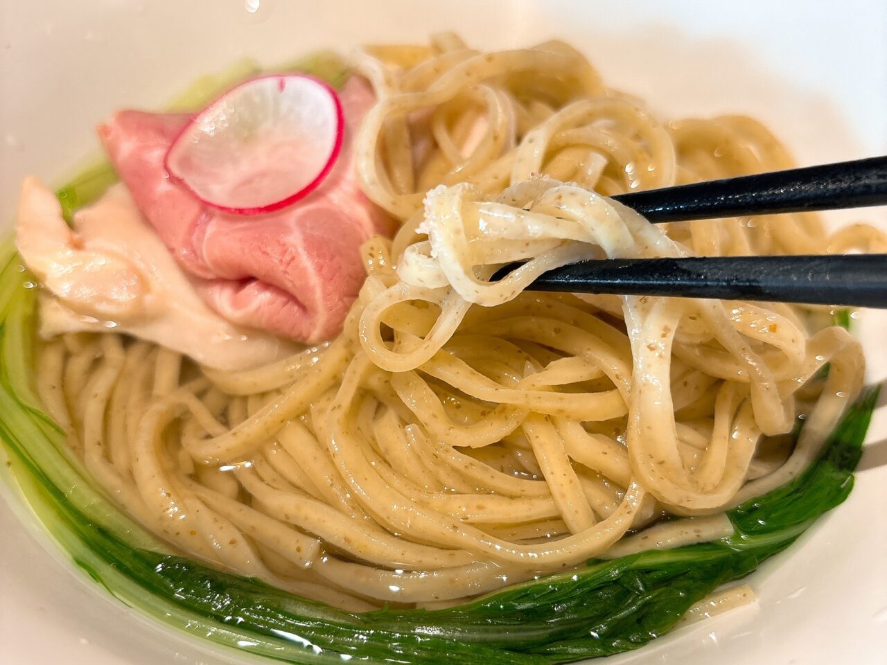 みず菜・昆布水つけ麺10