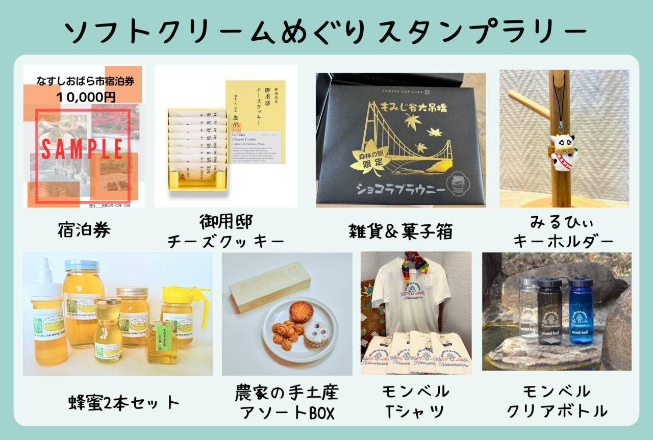 ソフトクリームスタンプラリー2025-02