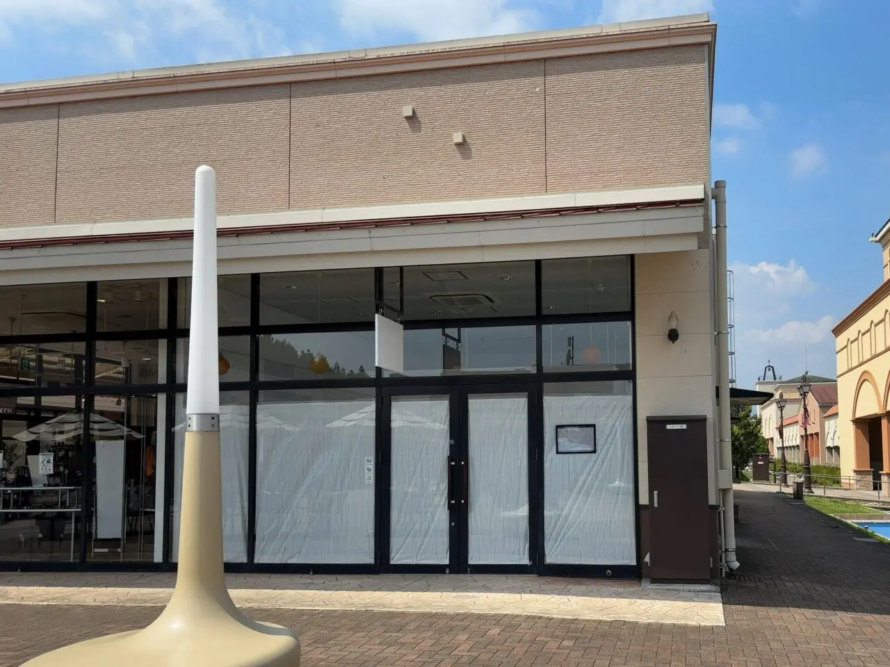 那須ガーデンアウトレット期間限定店舗の閉店2508‐02