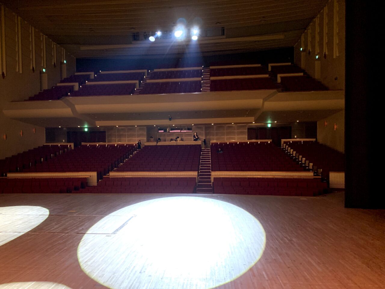 黒磯文化会館のステージ