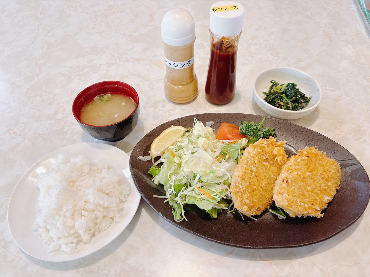 まつ坂コロッケランチ07