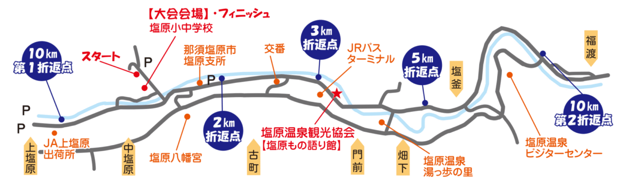 第49回塩原温泉湯けむりマラソン全国大会02